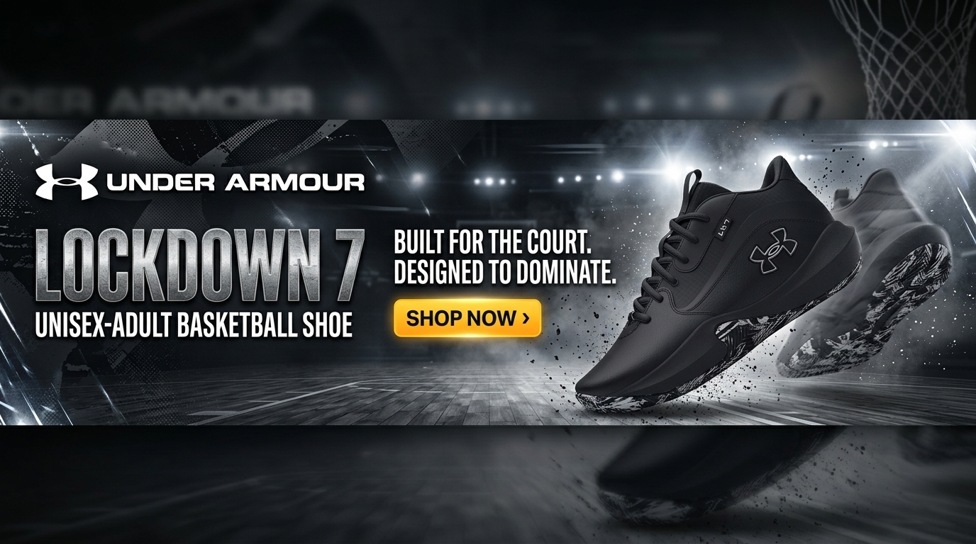 Under Armour Lockdown 7 basketball shoe on Amazon