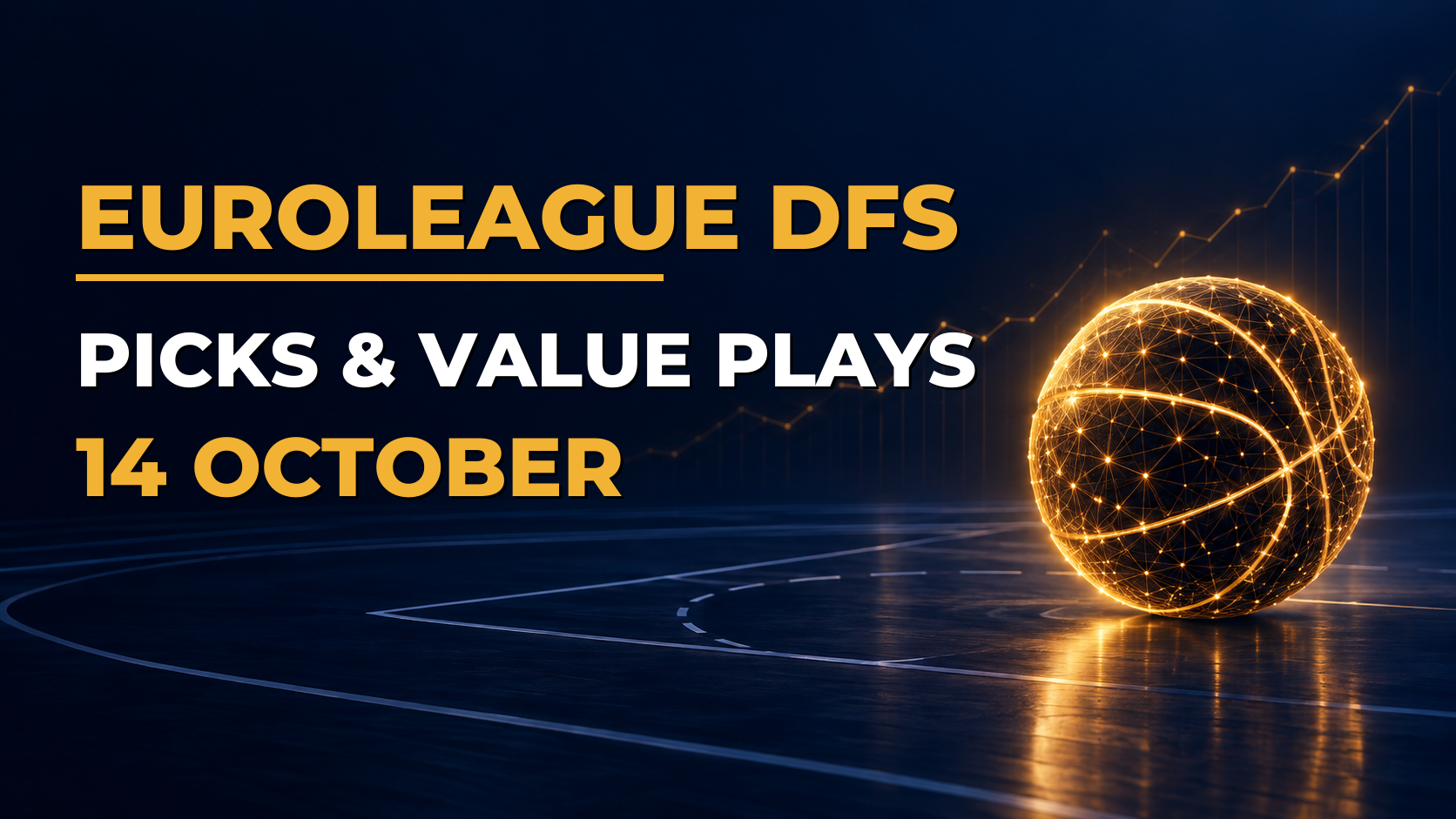 EuroLeague DFS Picks 14 October: Top Plays, Value & Fades