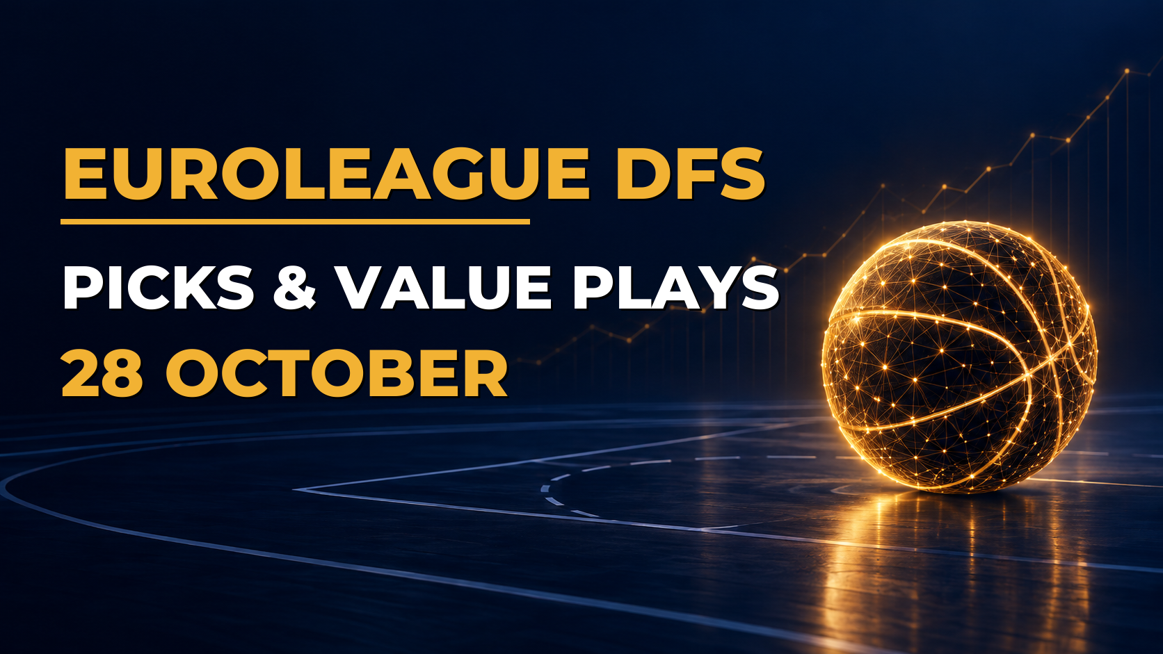 EuroLeague DFS Picks 28 October: Top Plays, Value & Fades