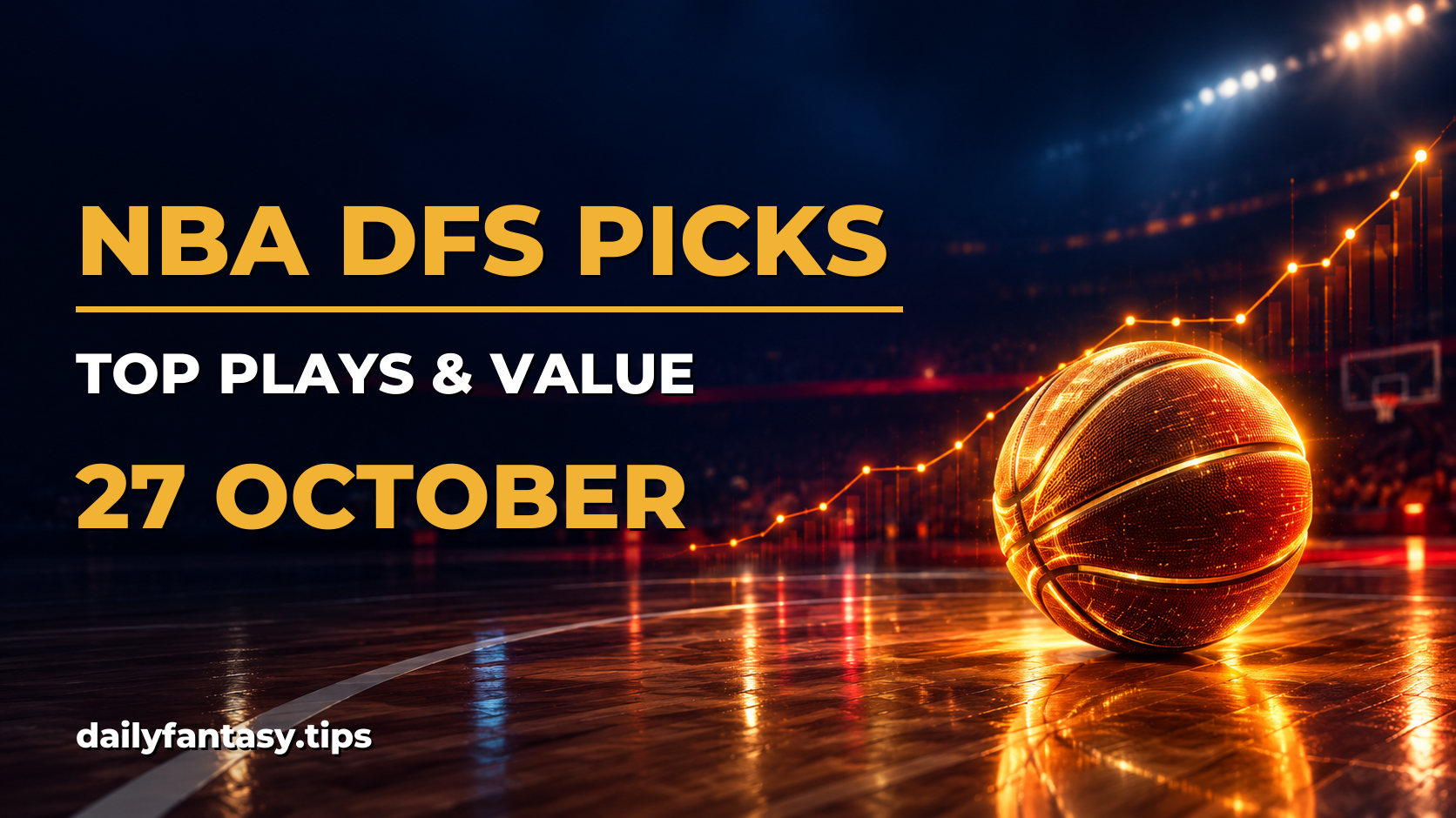 NBA DFS Picks 27 October: Fanteam, DraftKings, FanDuel & Yahoo
